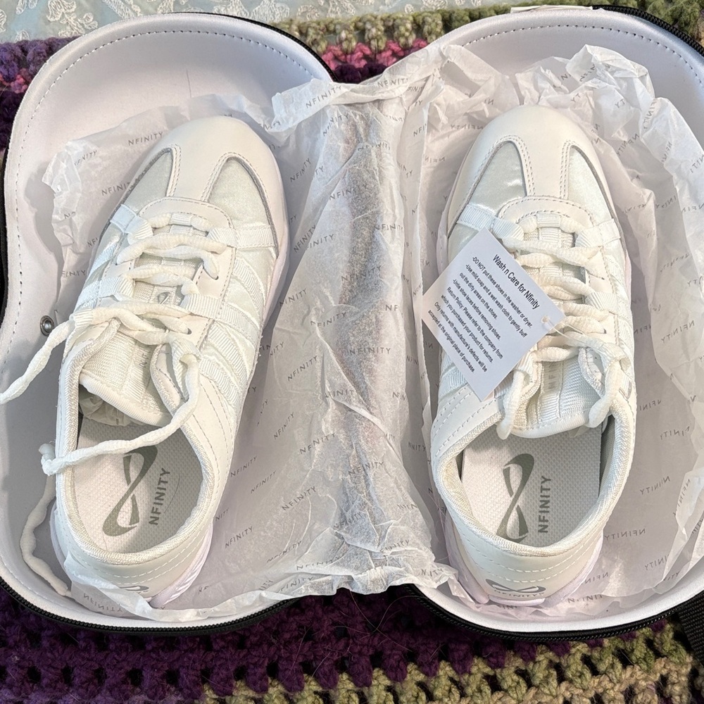 NFINITY Evolution White Cheer Shoes